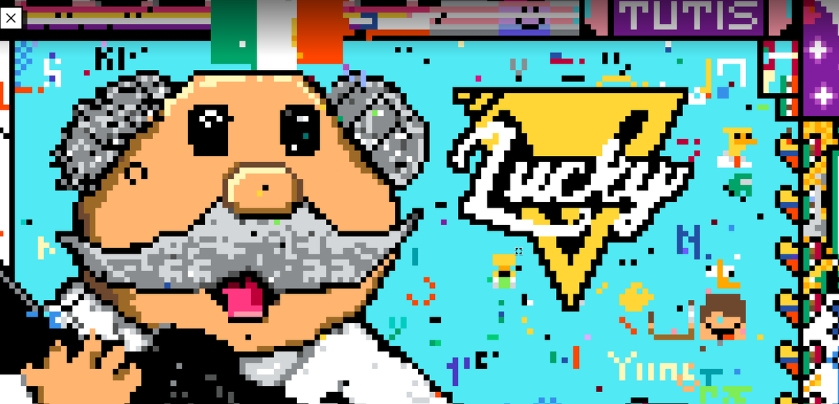 It's done! <a href="/LuckyVde/">LuckyV.de</a> Community hat es geschafft! Wahnsinn! Hätte nicht gedacht! r/place ist nun mit Lucky besetzt!