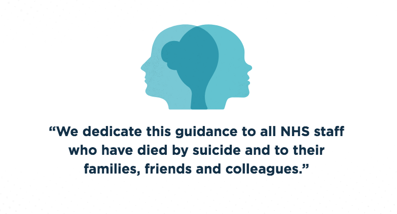 We listened to the experiences of 51 #NHS staff who have been affected by a #ColleagueSuicide, or who provided support. We shared our findings with 68 stakeholders and asked for their feedback. Here is our evidence-based #Postvention guidance: lnkd.in/efPumPGA