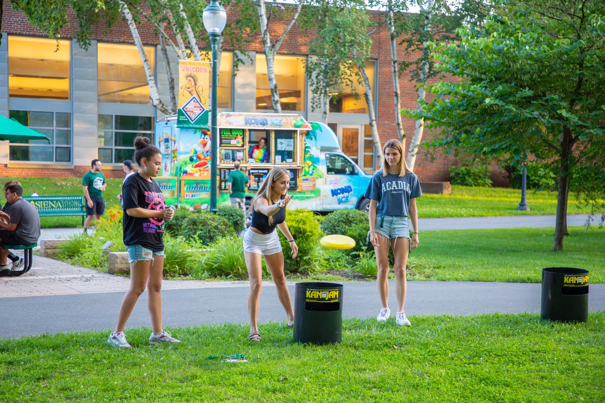 Season 1 Episode 1: Saints Camp 💚 💛 Some of our newest Saints got a taste of Siena over the weekend. Can’t wait for move in!