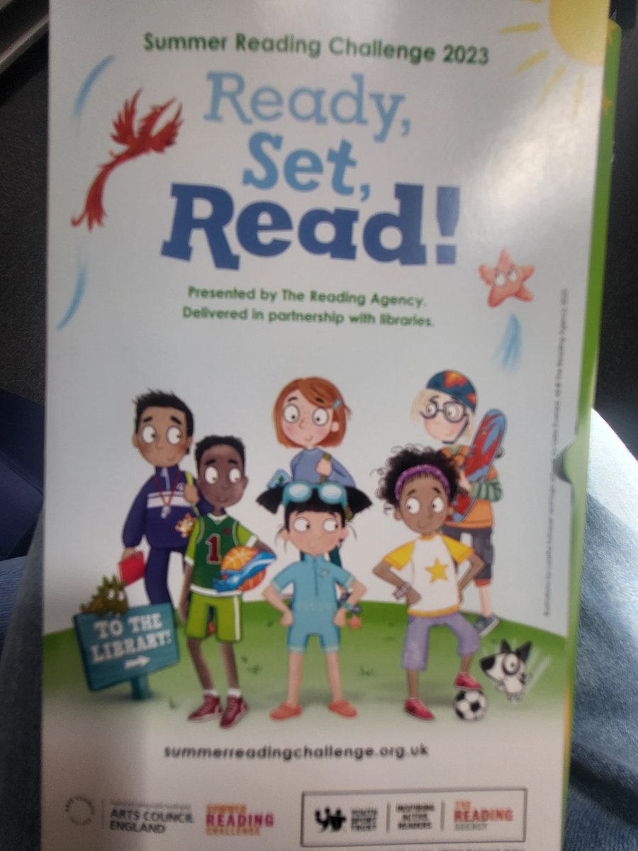 Lorna_baha's tweet photo. Esmé and Elliot have enjoyed starting the Ready, Set, Read! Summer challenge @RimroseHope @SeftonLibraries https://t.co/CtLSImi904