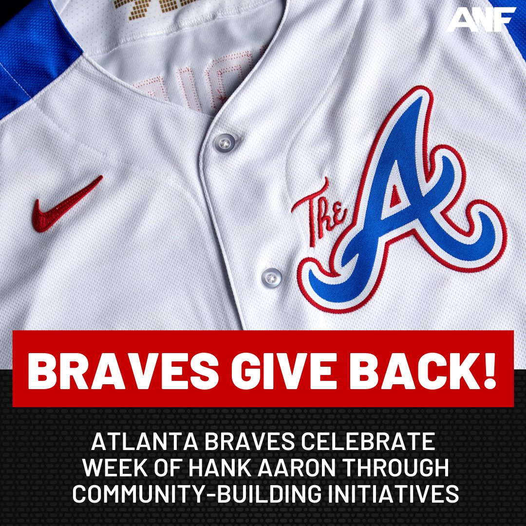 RT @ATLNewsFirst: The Braves are giving back in celebration of Hank Aaron Week! https://t.co/UweAvB5VDP https://t.co/d9H7wxdofF