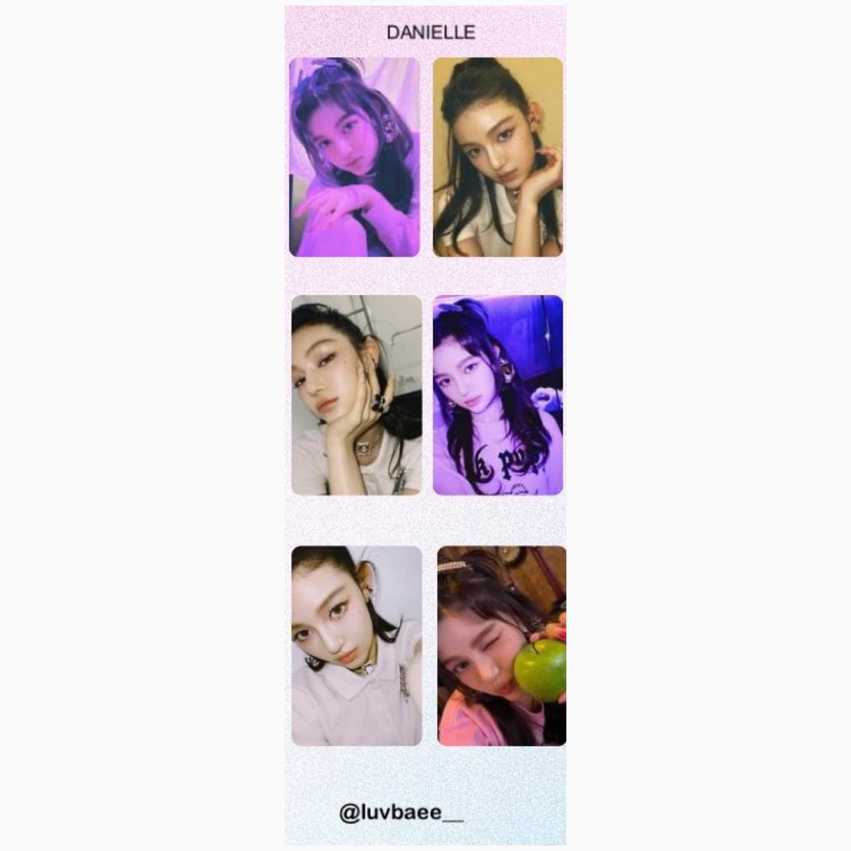 yarjne's tweet photo. #yarjnesells wts lfb ph
newjeans get up weverse wev danielle photocard pc set tingi

- set for ₱260 only !
- tingi for ₱50 ea
- can do dop until august 5 (:
- can steal if taking more
- neta https://t.co/cqnY5WgCgm