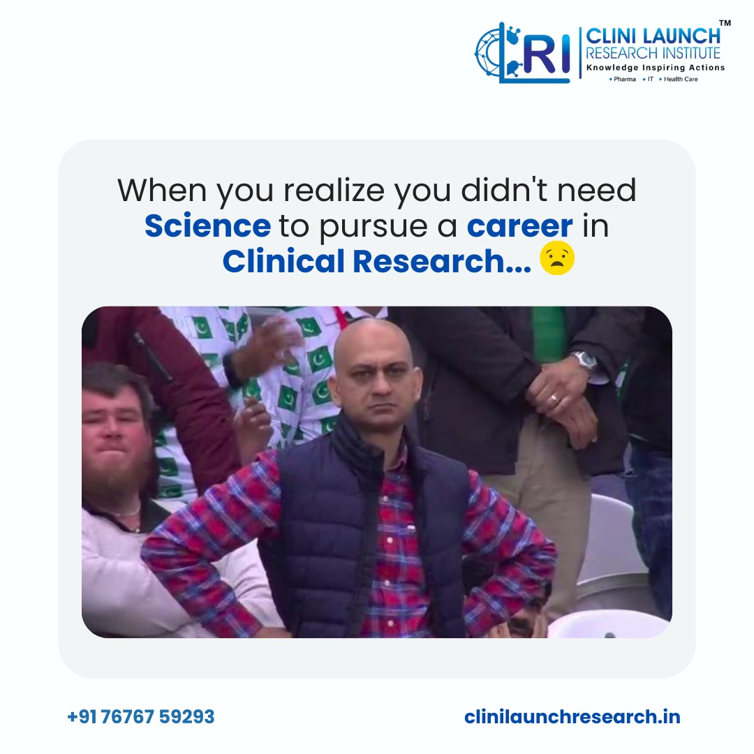 clinilaunch's tweet image. Unlocking New Frontiers in Healthcare: Join us on a Journey of Discovery through Clinical Research!  Embrace the opportunity to advance medical knowledge, improve treatments, and make a lasting impact on patients' lives.

clinilaunchresearch.in

#clri #institute #institutions