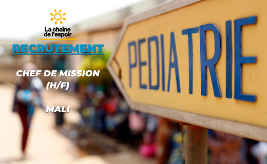 chainedelespoir's tweet photo. 🌍 Nous recherchons un Chef de mission (H/F) - #Mali
✍️ Contrat : #CDDU, 12 mois renouvelable
📍Localisation : #Bamako, Mali
⏩ Postulez : https://t.co/RnD9iOR3f0
.
#recrutement #iciçarecrute
.
📸Pascal Deloche / Godong https://t.co/p9FnKqr9wr