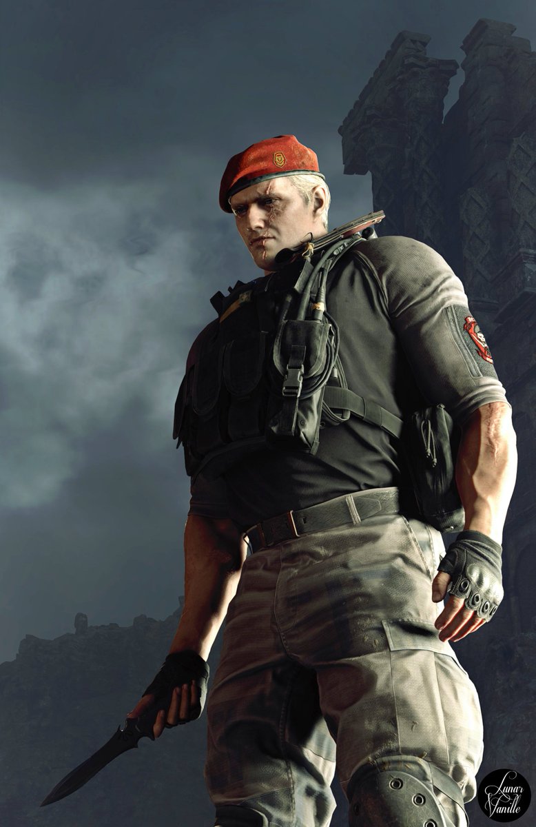 LunarVanille's tweet photo. #JackKrauser #Krauser #RE4 https://t.co/3dQuWgsrHX
