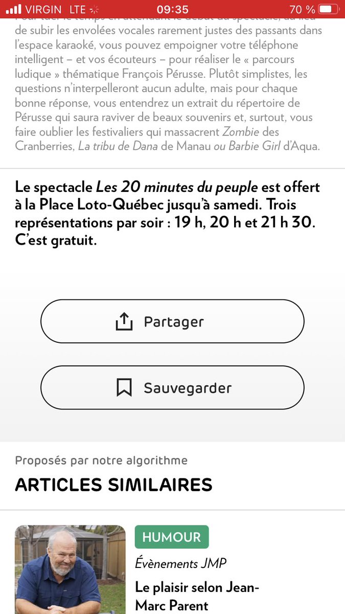 Décidément ⁦<a href="/LP_LaPresse/">La Presse</a>⁩ ! Trois par soir? Il est quand le 3e?