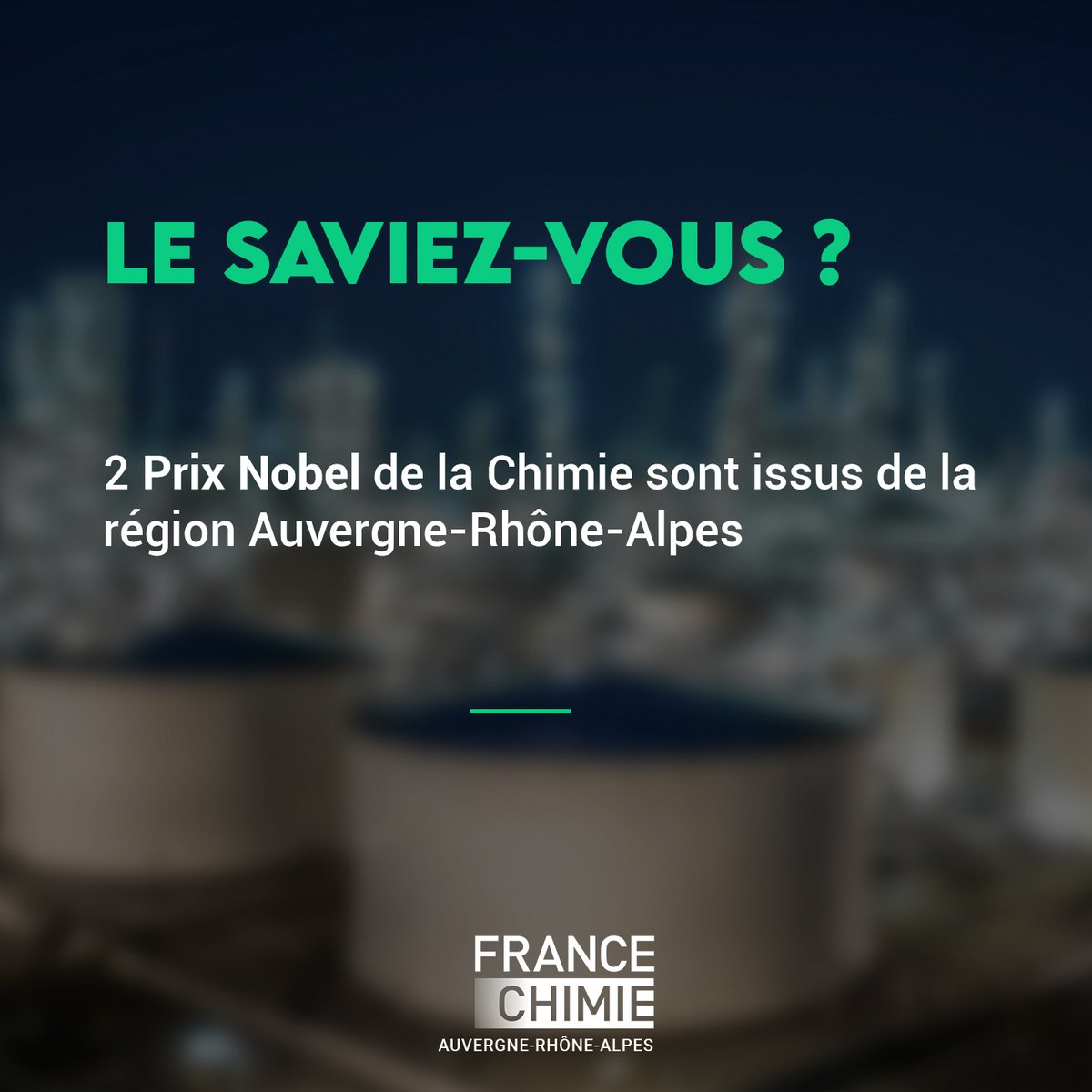 France Chimie AURA - Maison de la Chimie RA tweet media