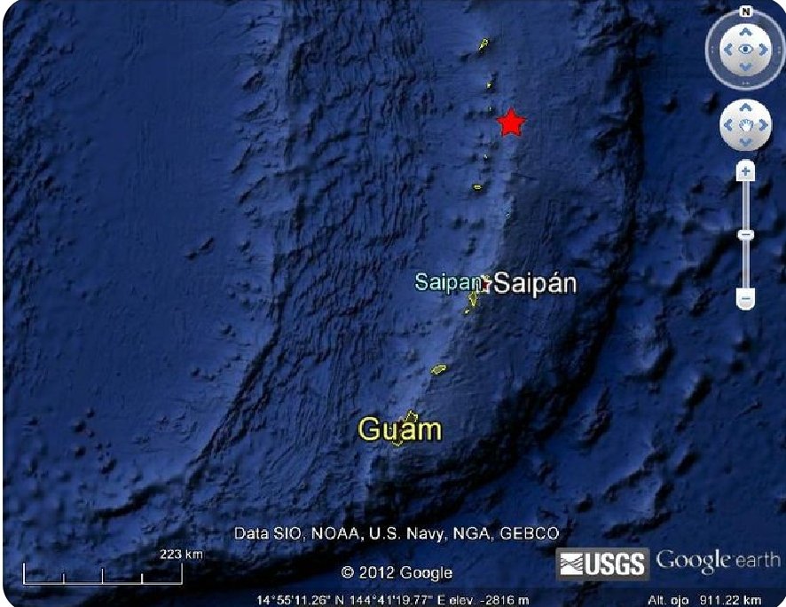 A 5.6 magnitude #earthquake occured at Alamagan region, Northern Mariana Islands https://t.co/N17Dt3HQEe