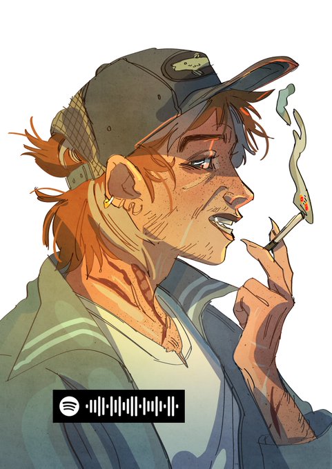 「cigarette piercing」 illustration images(Latest)｜5pages