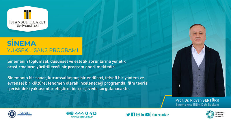 Şimdi Yükselme Zamanı! 

Sinema Programına Başvur Geleceğini Yakala, Kariyerini Erteleme. 

lisansustuaday.ticaret.edu.tr/sinema/