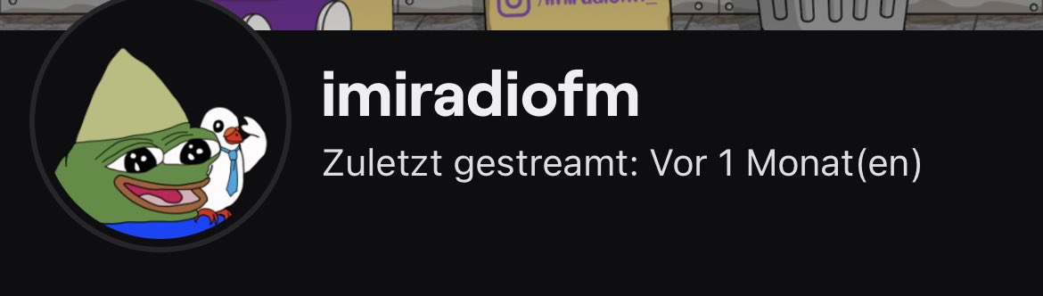 Wie lange denkt ihr bleibt der Radiomann diesmal off❓