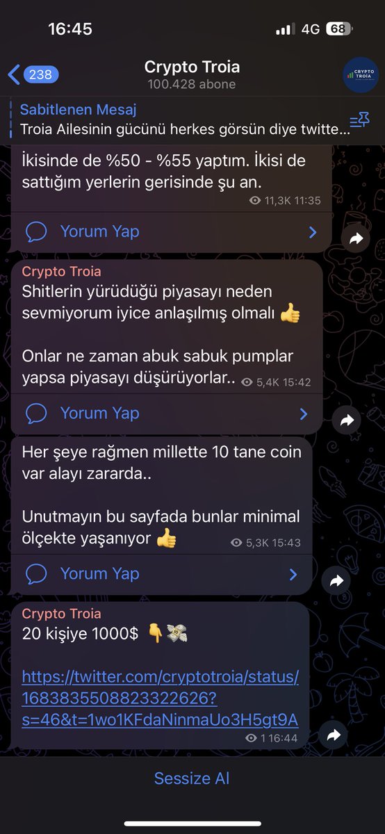 vsyamaner's tweet photo. @CryptoTroia zaten içerdeyiz… TD2NKufrpBD4h6erM4w4WYPdRfzaoQnF6H https://t.co/2A5EfQVosm