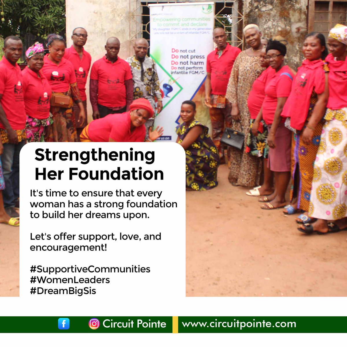 CircuitPointe's tweet photo. It's time to ensure every woman has a solid foundation to build her dreams upon. Let's offer support, love, and encouragement! 

#SupportiveCommunities #WomenLeaders #DreamBigSis https://t.co/wo2tehItH4