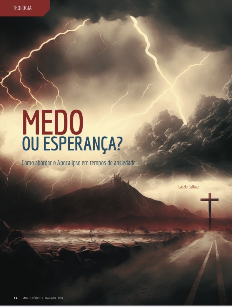 “Nesta época de ansiedade, a mensagem apocalíptica deveria ser ensinada e pregada como uma literatura que inspira esperança. Isso requer uma abordagem cristocêntrica e atenção especial aos motivos práticos da promessa de redenção.” Laszlo Gallusz 

Acesse: ministeriopastoral.com.br/medo-ou-espera…