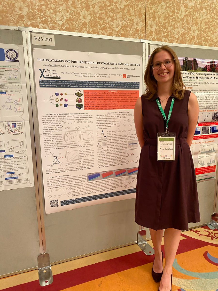 Anna, a fantastic visiting student from @petr_kovaricek, presented her poster #icp2023!  Welcome Anna and enjoy Japan!