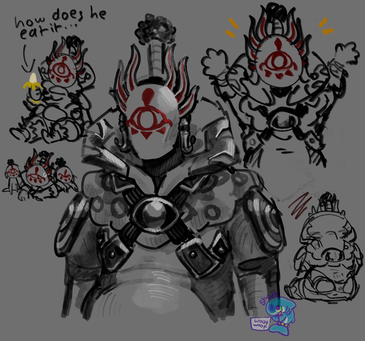 sharkwoofwoof's tweet photo. he is so awesome sauce…. I will give him a big hug….

I will only ever post yiga clan art ever they have me in a chokehold 
#totk #totkfanart https://t.co/Aouar5eYWR
