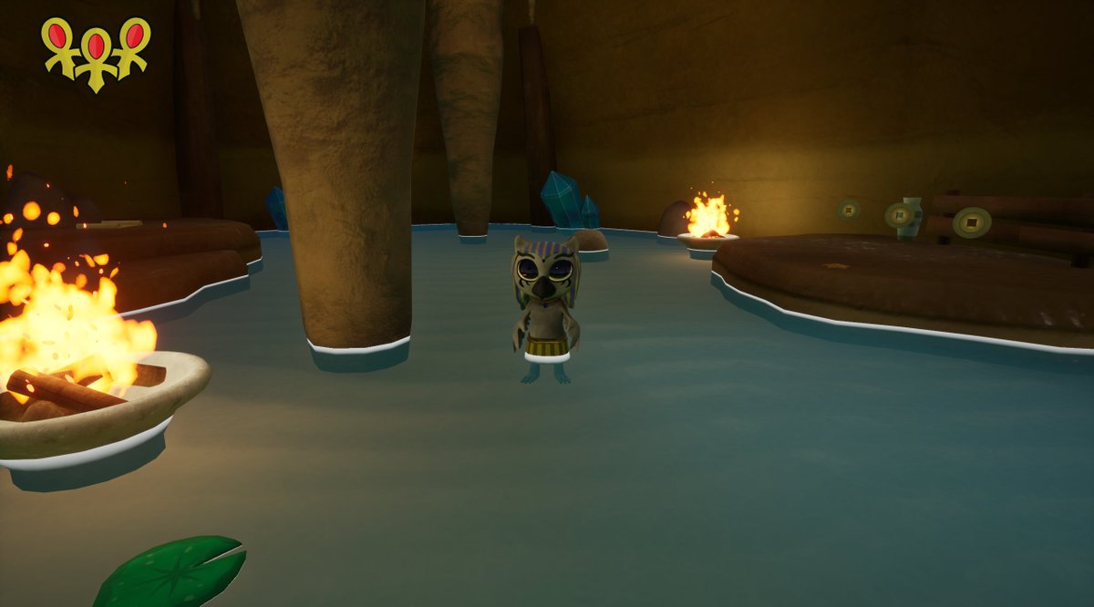 The cave rework was really worth it, everything is now clearly visible and not too dark.
This is super important for the puzzle elements.
#gamedev #indiegames #solodev #3dplatformer #collectathon #ue4 #madewithunreal #wip