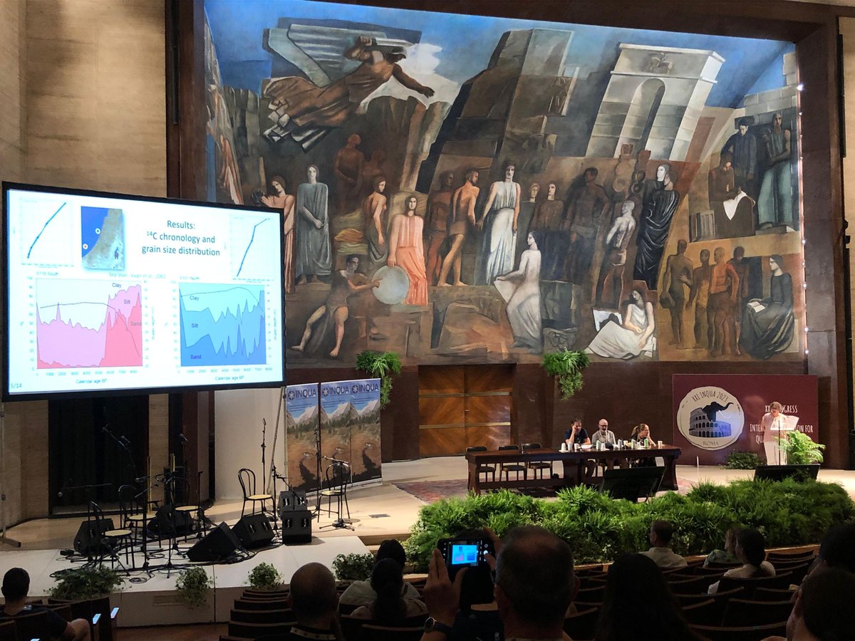 We presented our study on the Nile Littoral Cell in INQUA ROME. Very H-O-T 😅, but great conference 🏆