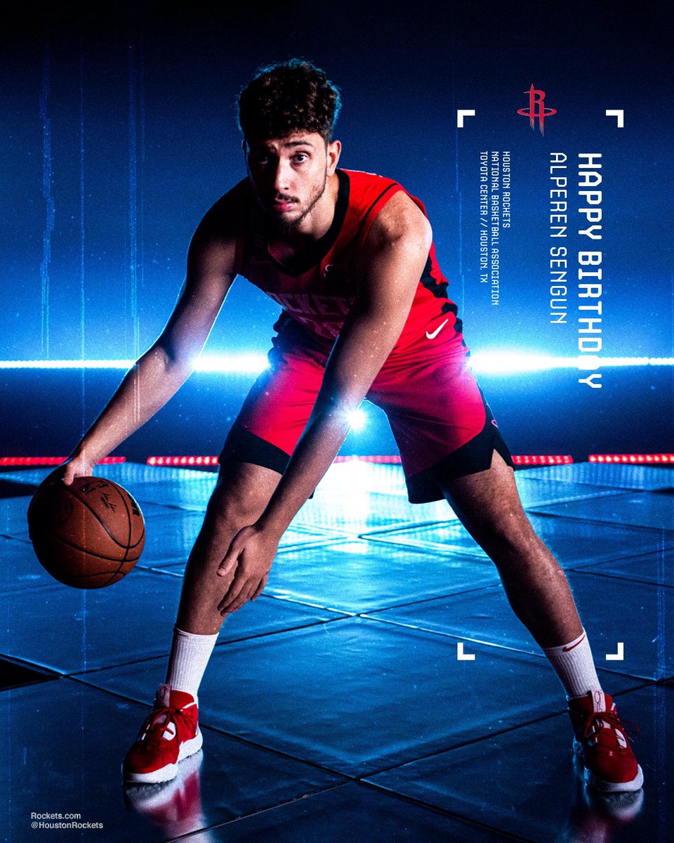 Wishing a 𝙫𝙚𝙧𝙮 Happy Birthday to our 𝙫𝙚𝙧𝙮 own @AlperennSengun 🎉

Show our guy some love!