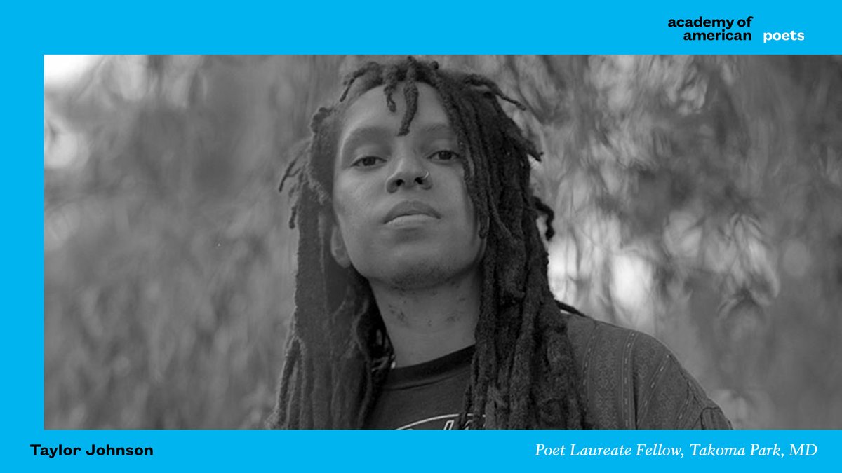 POETSorg's tweet photo. @nellfell13 @breadpoetrypod @HAVEN_NH @megastore @bartellboykin @TWHPoetry @SaratogaArts @poetlauren @nmhm @Laura_L_Da @Oliver_delaPaz @WorcesterPoetry @sasqitoon @WickPoetry @PBSWI @PeterJHarris1 @carlasameth Taylor Johnson @djrealboy_ (Takoma Park, MD) will launch a reading series featuring the work of local poets in intergenerational conversation, a 6-month weekly study and generative space to discuss &amp; create poetry, and a project with local student poets about home and belonging. https://t.co/mM60soztC1