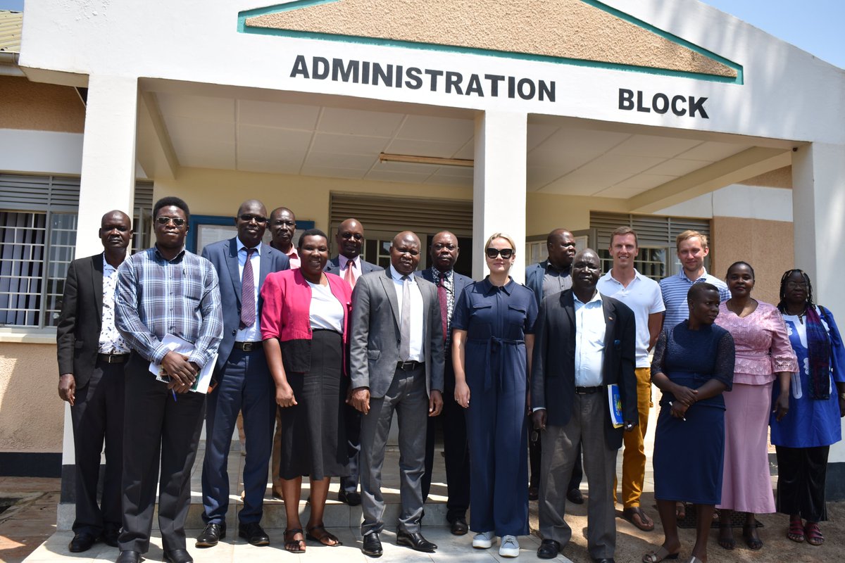 GuluVarsity's tweet photo. Management led by DVC, Assoc. Prof, Okello David Owiny on the morning of 25th July 2023 met the team from 1MTN, an environmental organization sensitive to removing carbon dioxide pollution from the atmosphere and restoring degraded lands in Africa for a possible partnership. https://t.co/TrGPY1Tw9M