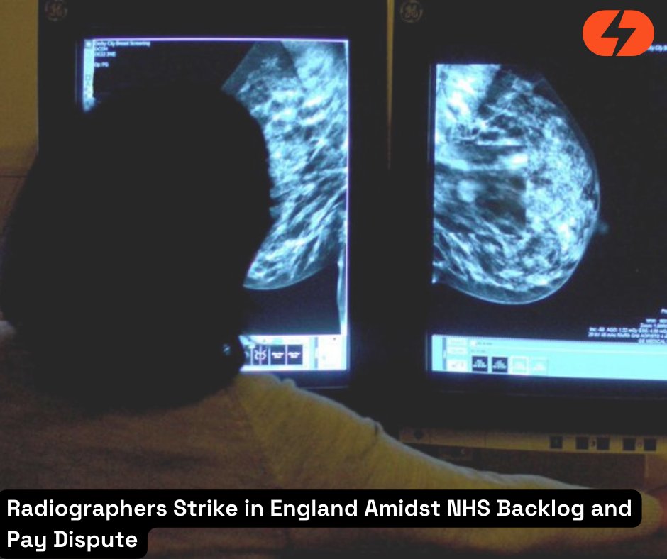 'Radiographers Strike in England Amidst NHS Backlog and Pay Dispute'

bbc.com/news/health-66…

#Uknews #scotlandnews #englandnews 
#NHSstrike #Radiographers #PayDispute #PatientCare #NHSbacklog #HealthcareDemands #TimelyTreatment #StaffRecruitment #BetterPay #JobConditions