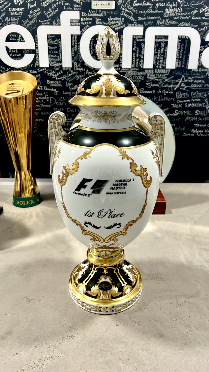 MercedesAMGF1's tweet photo. Now this is special. 🏆😍 https://t.co/VagWpEbMmp