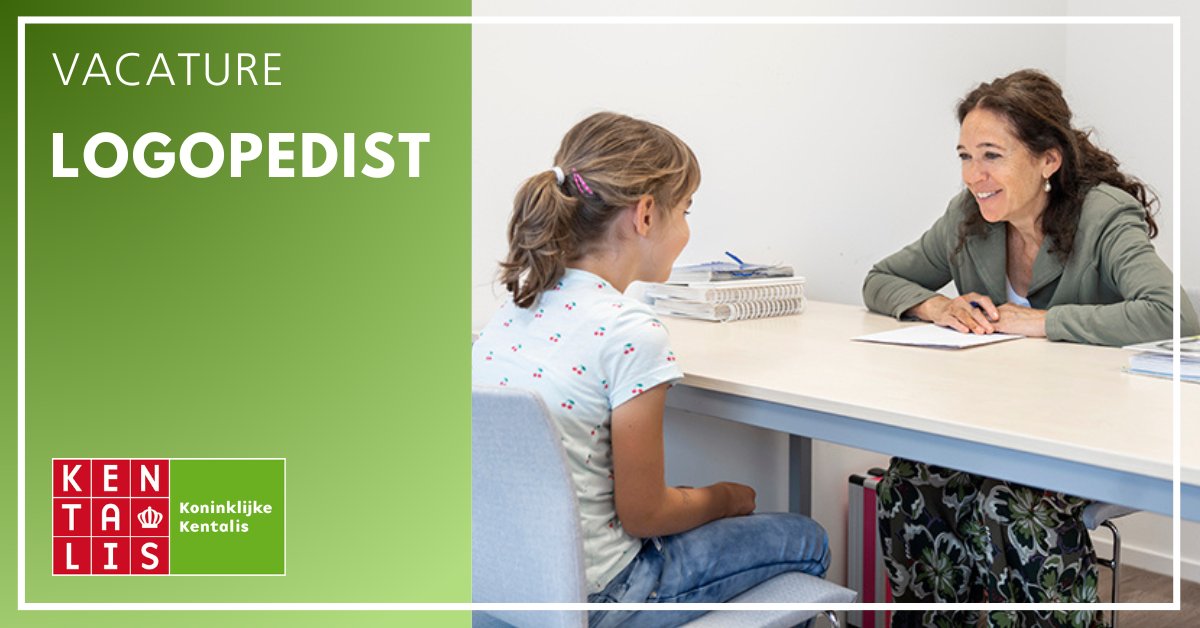 Als #logopedist kinderen van 8 tot 13 jaar met een #taalontwikkelingsstoornis (#TOS) multidisciplinair behandelen, individueel én op de groep in #Velp. Met aandacht voor de sociale interactie, emotionele ontwikkeling en de woordenschat. Lees de #vacature.
bit.ly/3GiLwGP