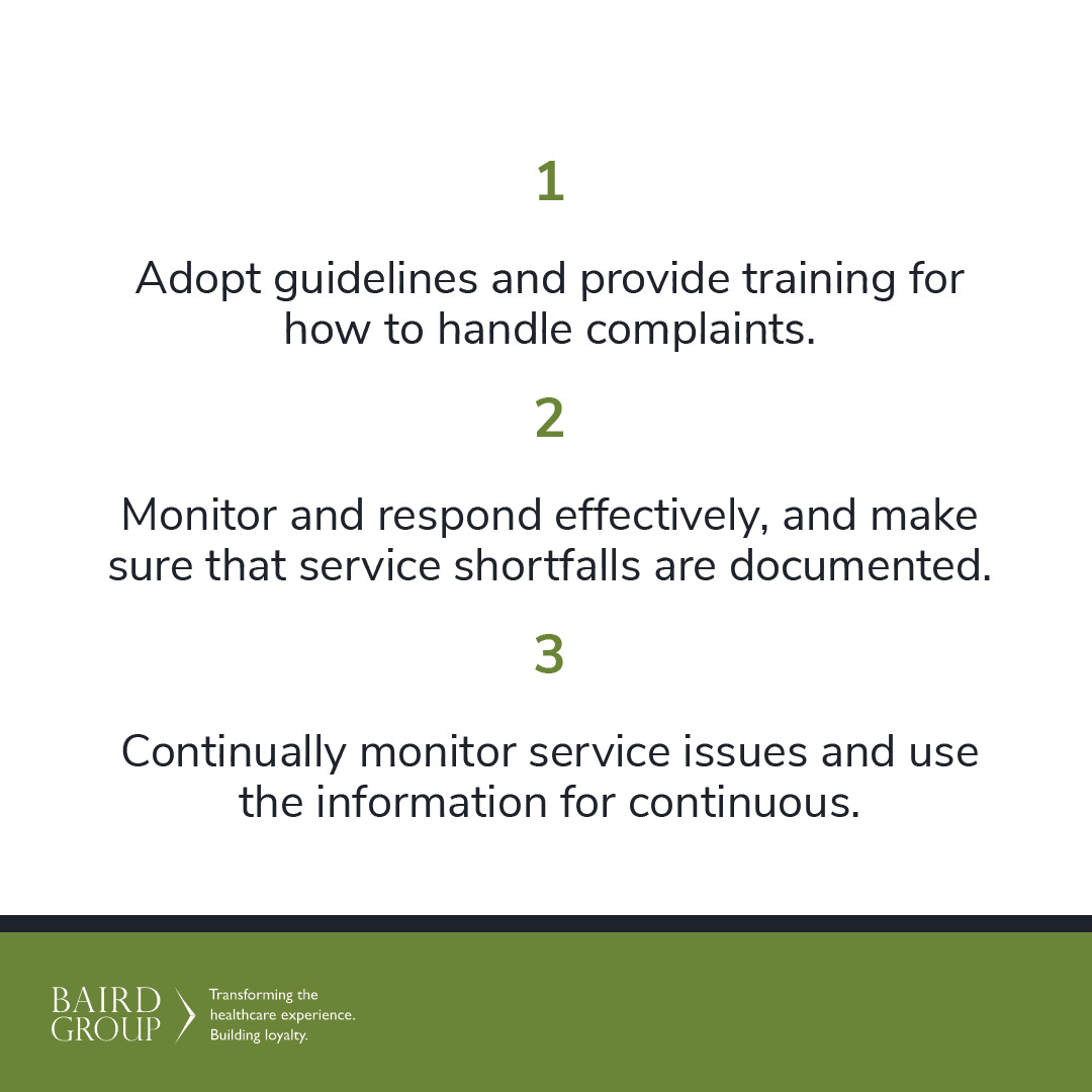 KristinBaird's tweet image. As healthcare leaders, if we run from problems, we’re missing out on opportunities for service recovery. Is your staff trained to look for signs of dissatisfaction? Here&apos;s how to create your plan.

#ServiceRecovery #CustomerService #Healthcare #HealthcareLeaders #BairdGroup