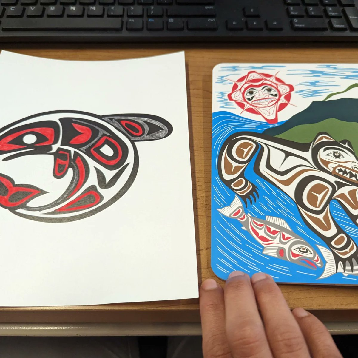 sujeilugo's tweet image. Today's storytime with some of the books I brought from Montréal. #kidlit #nativekidlit #art #boardbooks