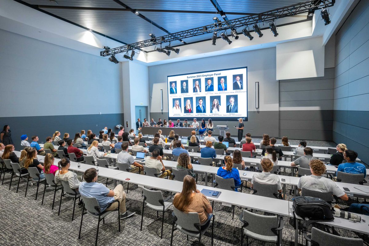 Arthrex's tweet image. At our Intern/Co-op Employee Panel, Arthrex employees shared how their professional and educational backgrounds led them to their careers with Arthrex and gave advice to students as they begin their own career journeys.

#NationalInternWeek #ArthrexProud