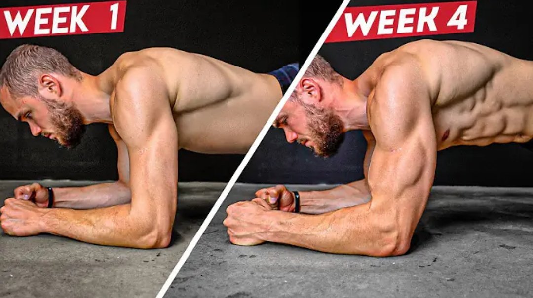 GoalLoaded's tweet photo. 5-Min Different Planks to get 6 Pack Abs https://t.co/B8Rlb9rtbo