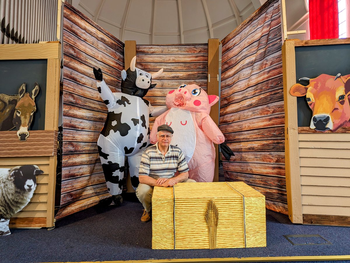 The animals are already taking over Old MacDonald's Farm! Running from 29th Aug-1st Sept; there's only about 10 spaces left (for Reception-Year 6) - so if you haven't booked, make sure you do so asap!
Book here: cheambaptist.net/Articles/66293…  
#summerclub #cheam #cheambaptist #sutton