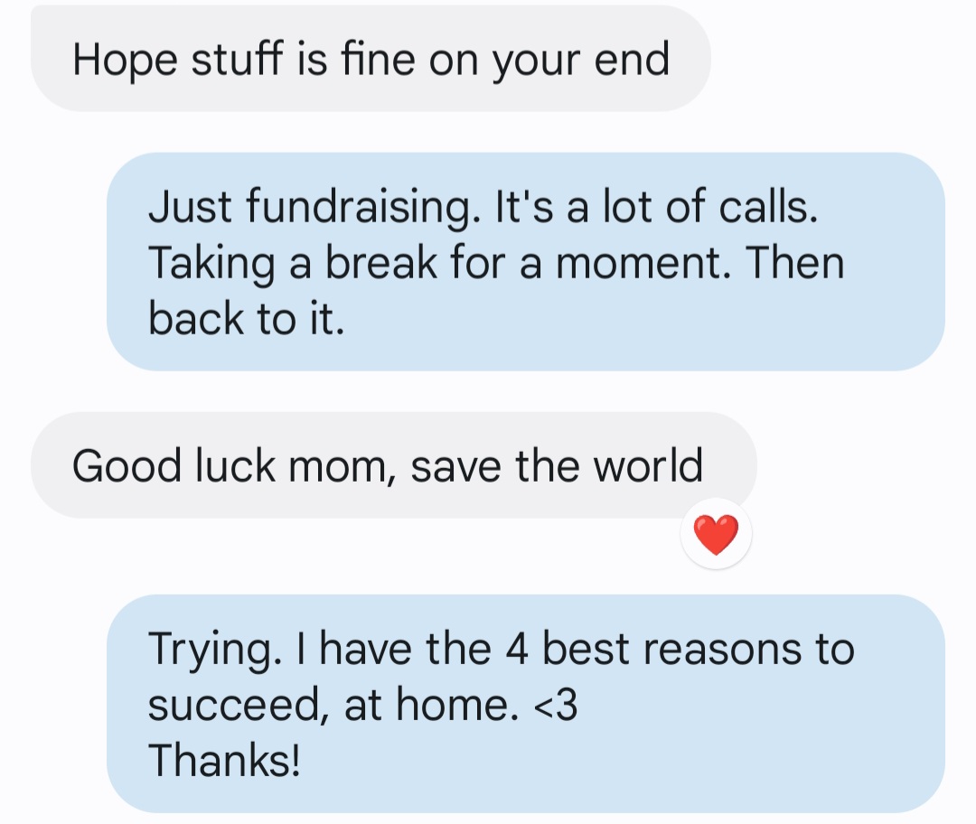 Clarke4Senate's tweet photo. Have I mentioned lately how cool my kids are?
#campaignmomlife #lovemybabies #climateaction https://t.co/eSzyu0K8cZ