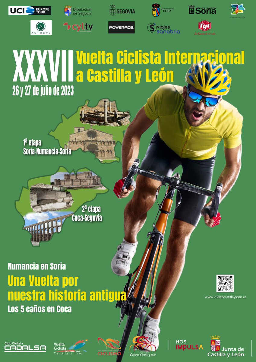 #VueltaCyL2023 
El Venezolano 🇻🇪 <a href="/leangel_linarez/">Leangel linarez</a> presente en la <a href="/VueltaCyL/">Clásica Castilla y León</a> con su equipo <a href="/TavferMM/">Tavfer - Ovos Matinados - Mortágua</a> 🚵
Éxitos! 👏