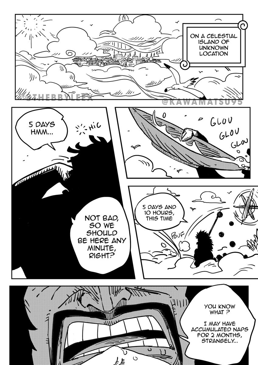 Kawamatsu95's tweet image. 🚨 PROJET ONE PIECE
ET SI...L'Empereur Déchu Kaido faisait son retour dans One Piece ? 

Une Histoire basée sur le retour de Kaido après sa défaite sur Onigashima est prévue avec un nombre de 20 pages approximativement.

▫️Scénario : Moi (@Kawamatsu95) et @TheBBYLEEX…