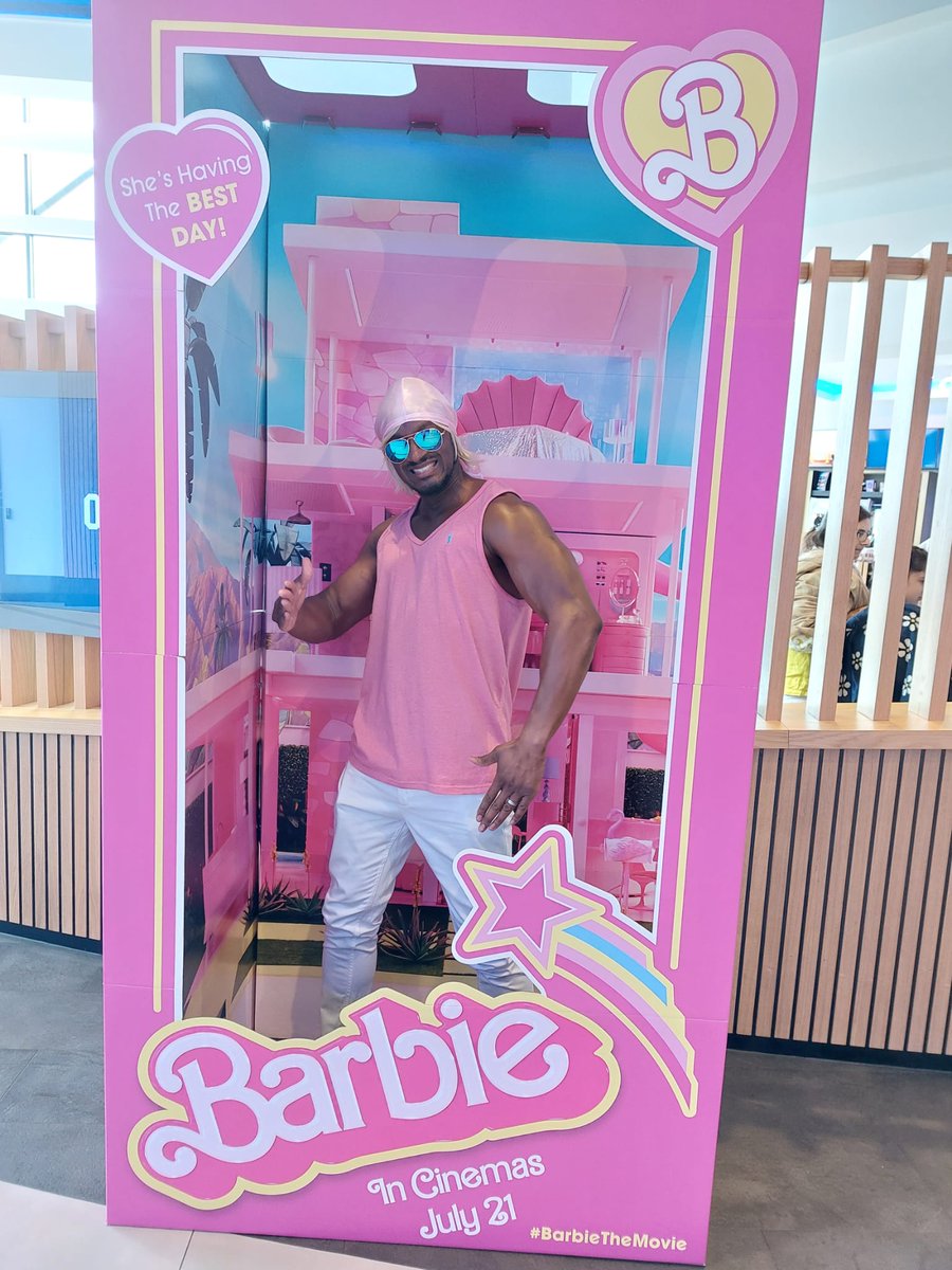 Get your very own Limited Edition  Black Ken doll...sunglasses and pink durag included.

#Barbie #BarbieMovie #BARBIEXWATSONSMALAYSIA 
#blackkendoll #BlackBarbie #Ken