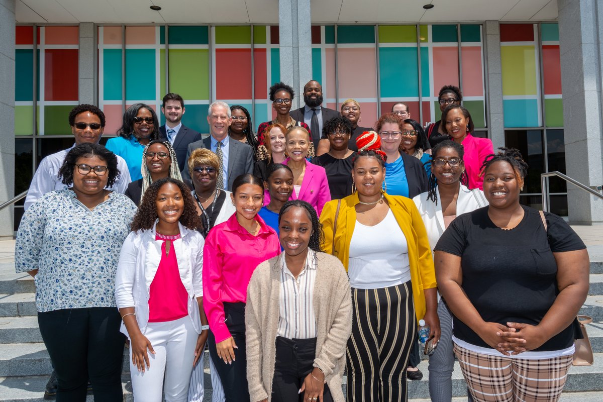 SecReidWilson's tweet photo. A HUGE thanks to our 2023 #HBCU &amp; #MIHE summer interns. They did tremendous work across our department. Come back and work with @ncculture after you graduate! https://t.co/MIdHkA4a5b