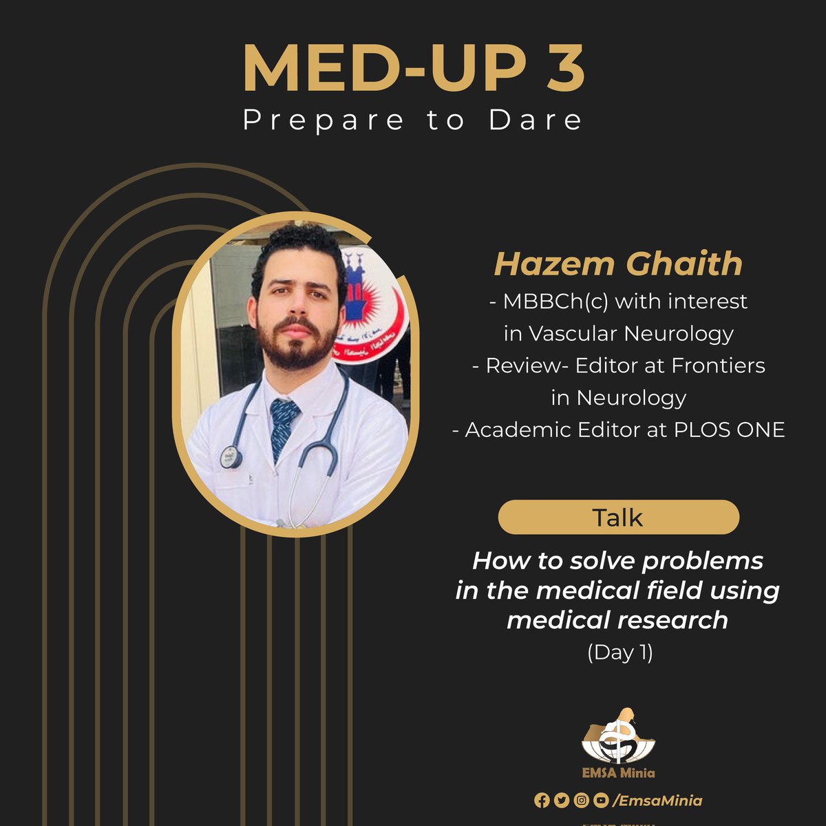 EmsaMegaEvent's tweet photo. "Medical research can save lives, improve health, and enhance the quality of life for millions of people around the world."

تتعدد المجالات العلمية فى العالم، ويمثل البحث الطبي تحديًا جديدًا وسط المجالات العلمية الطبية، ويعد أيضًا مصدر اهتمام للكثير من المهتمين بدراسة الأبحاث. https://t.co/A51KneSrwc
