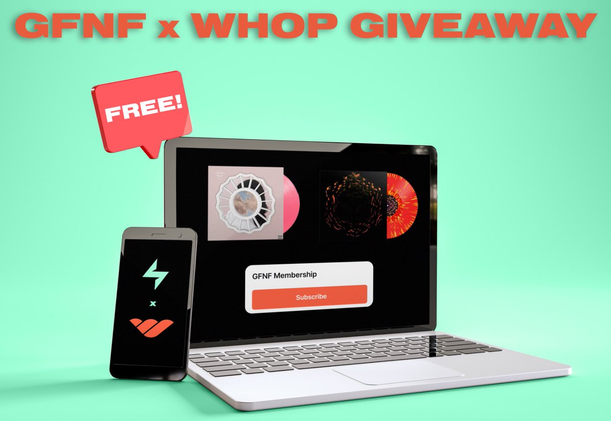 We don't usually do these but we're feeling generous with Whop 🤝with a HUGE giveaway to end July off with a bang! 📈Comment with your biggest Vinyl cop of 2023 💟Like & Retweet ✅Follow @WhopIO & @GFNF__ We'll choose 7 lucky winners! Prize details below 👇