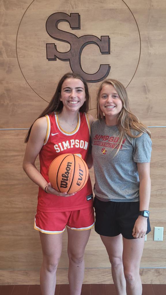 Jordyn Peed (@jordynpeed) on Twitter photo Thank you Coach Johnson and Coach Niemuth for a great visit and an official offer to play at Simpson College! Go Storm!⚡️⚡️
<a href="/SCStorm_WBB/">Simpson Women’s Basketball</a>
@Claire3_Johnson Thank you Coach Johnson and Coach Niemuth for a great visit and an official offer to play at Simpson College! Go Storm!⚡️⚡️
<a href="/SCStorm_WBB/">Simpson Women’s Basketball</a>
@Claire3_Johnson