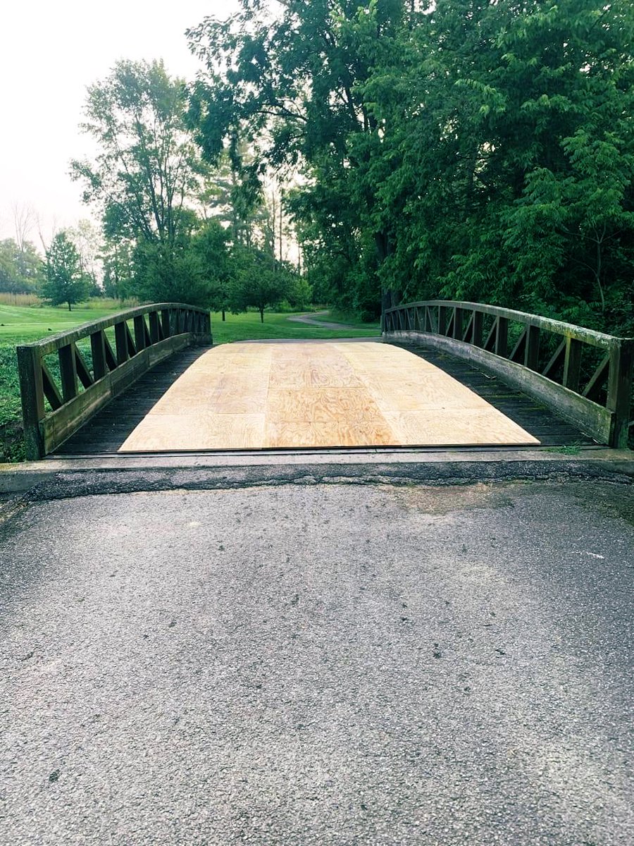 Thank you Timberline Restoration for this amazing bridge repair!