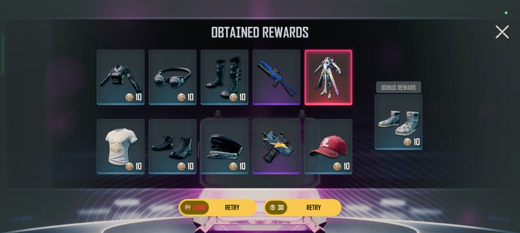Tejaa_87's tweet photo. @NEWSTATEMOBILE First set of 10 and the outfit acquired 😊 https://t.co/X2TqW3BSFx