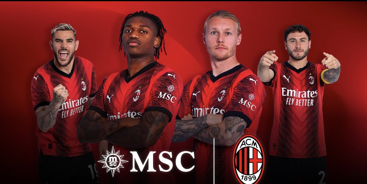 AC Milan and MSC Cruises are teaming up for an epic partnership!            
They will ignite a series of joint events involving Milan's massive fan base of 500 million supporters worldwide!
#ACMilan #MSCCruises #ItalianExcellence #CruiseNews #SerieA