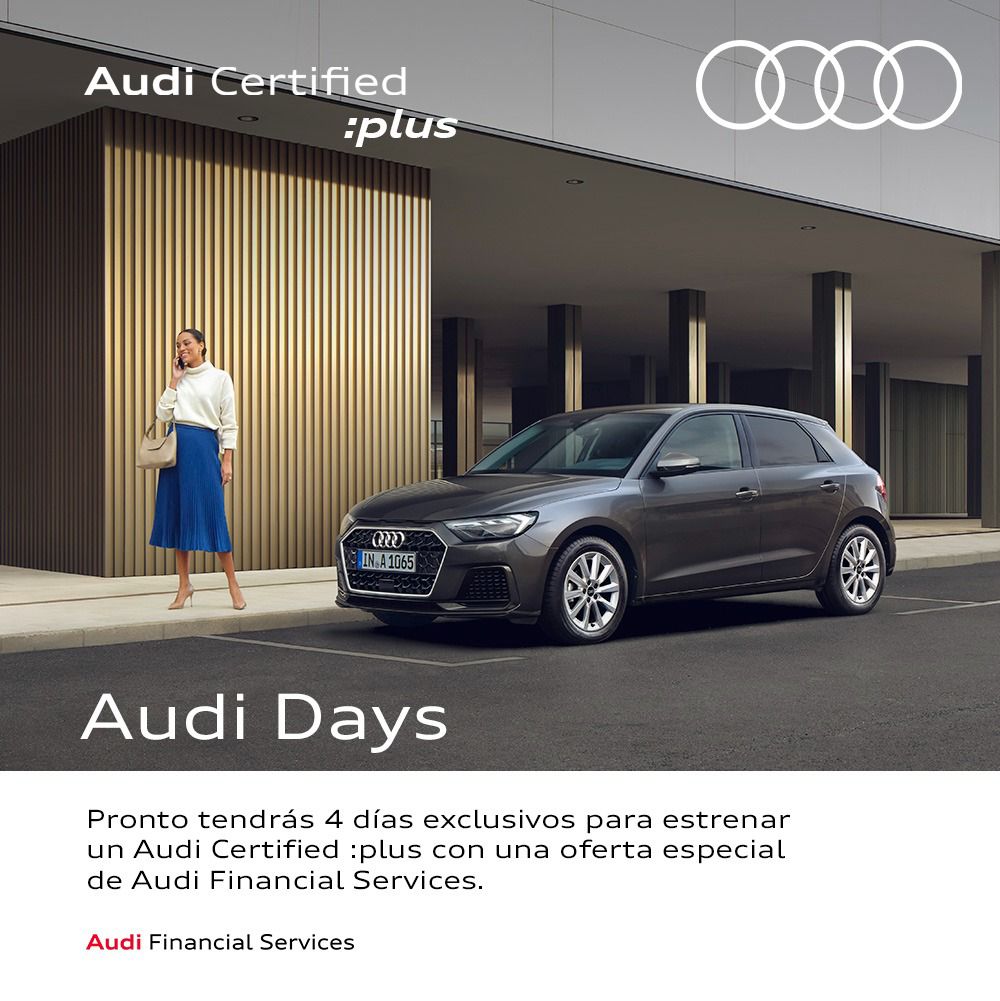 AudiToluca's tweet photo. ¡Disfruta de los beneficios que Audi Days tiene para ti!
Para mayor información envía un mensaje directo. https://t.co/lbEDP8Qn7z