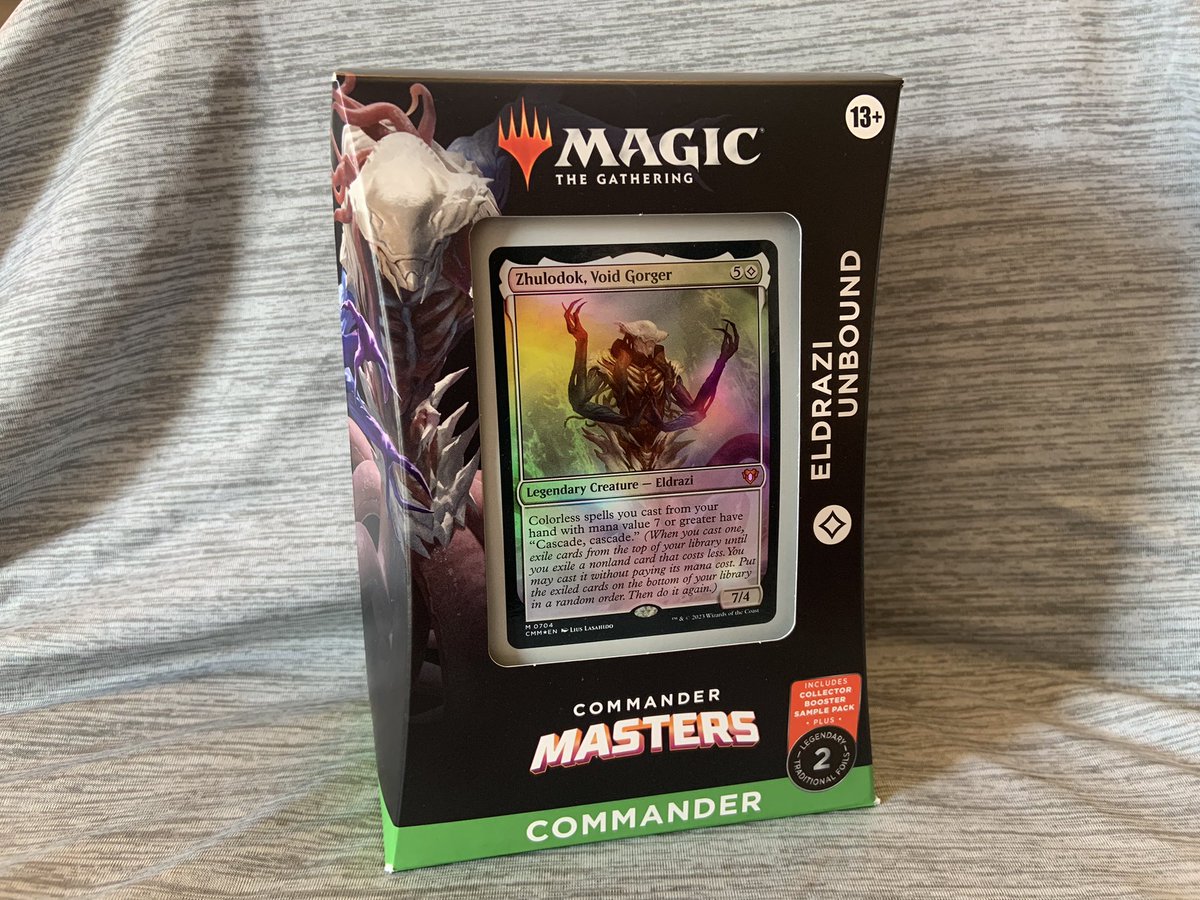 KaeroMTG's tweet photo. It’s an UNBOUND Giveaway!
I’m giving away an Eldrazi Unbound PRECON from the new #mtgcmm set!

TO ENTER:
✅ Follow on Twitter
✅ Retweet this

RULES:
Contiguous U.S. states/D.C. only

Ends August 4th, 2023. Winner chosen randomly / will be notified via Twitter DM on release day. https://t.co/a34G7EMKuh