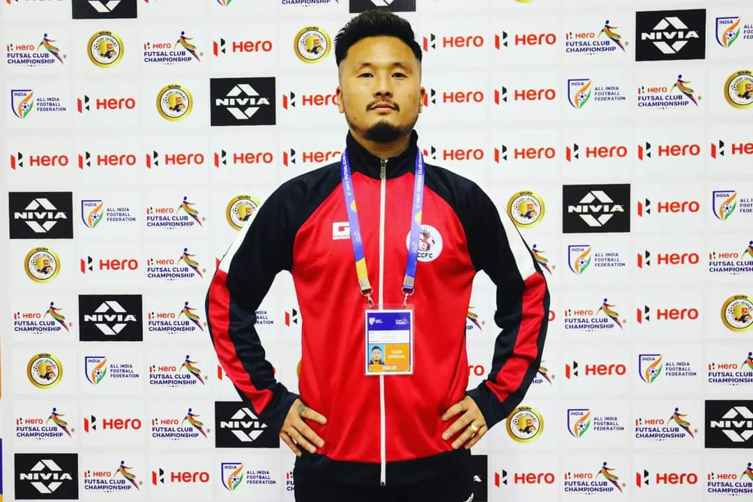 Koncho Tashi, AFC Level-1 Futsal Coach from Arunachal Pradesh has been appointed as Assistant Manager of Indian National Sr. Men's Futsal Team which is going to participate in its maiden Asian Futsal Championship (Qualifiers) in Tajikistan in September.