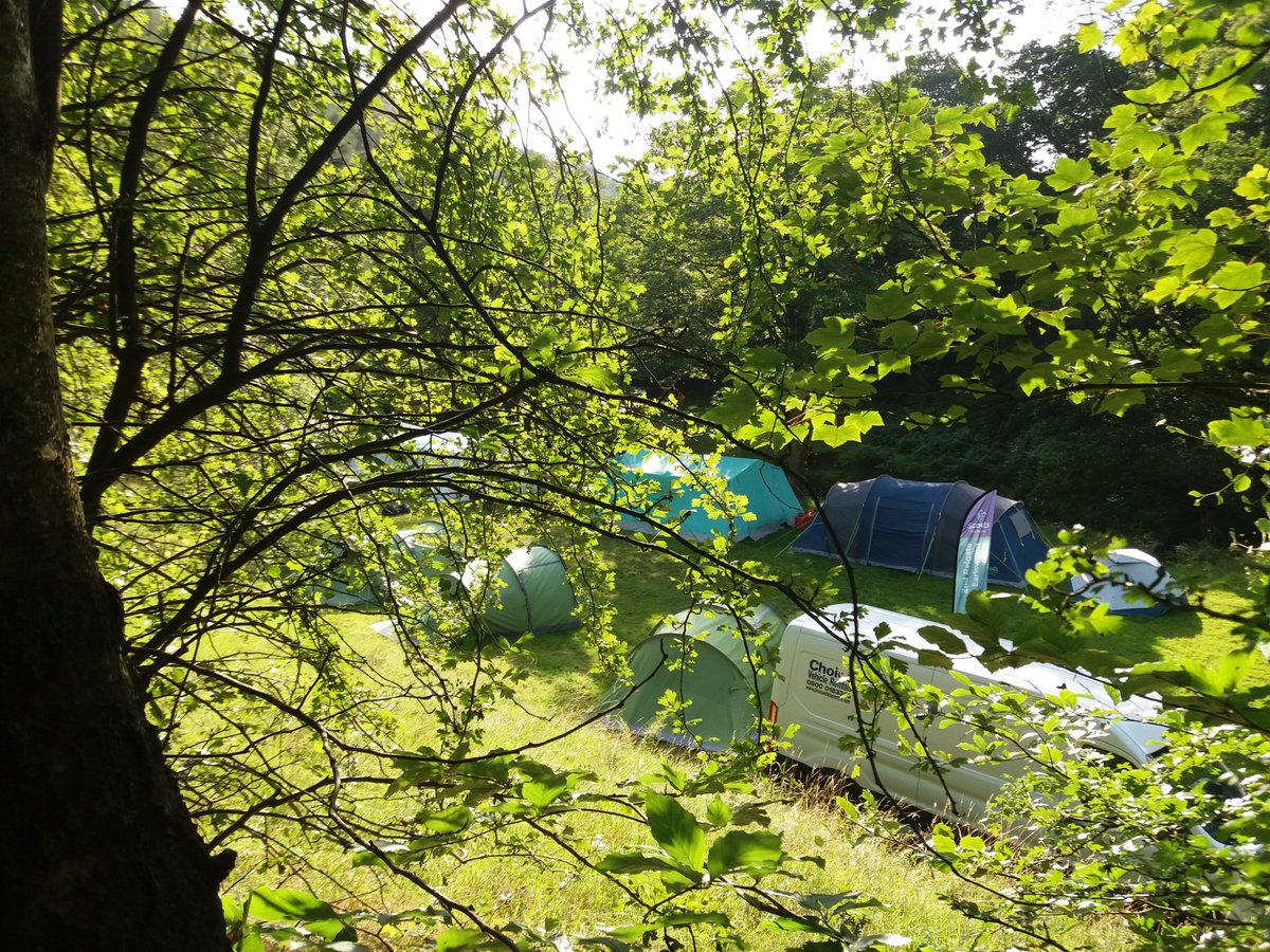 A lovely evening at <a href="/Gradbachscouts/">Gradbachscoutcamp</a> where all our week long summer camp scout groups are now well settled in doing the 'scouty' things that scouts do.