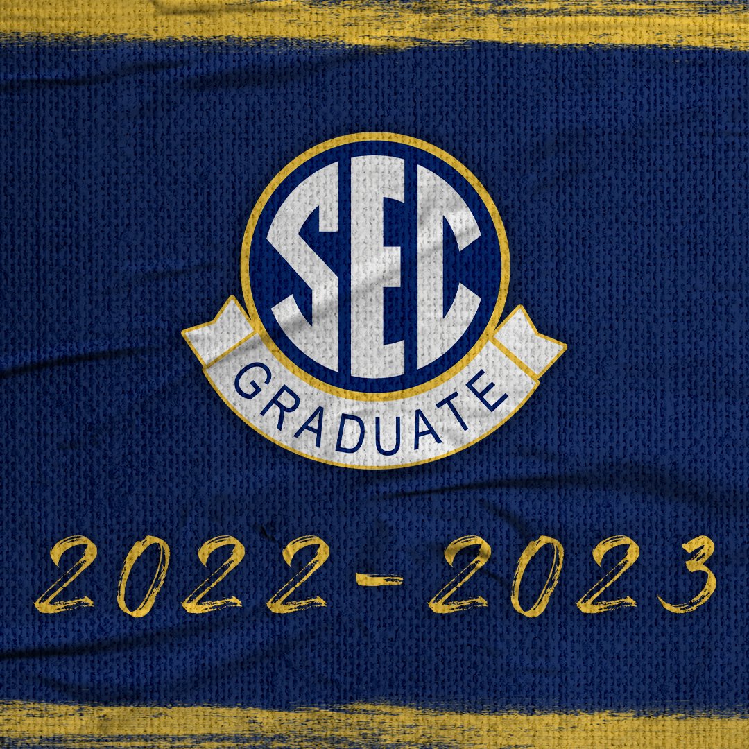 SEC's tweet photo. More than 1๏ธโฃ,5๏ธโฃ0๏ธโฃ0๏ธโฃ current and former student-athletes at Southeastern Conference universities earned degrees during the 2022-23 academic year!
#SECGrad x #ItJustMeansMore
๐ https://t.co/VzBYJFeo77
๐ https://t.co/eO0Nc4a1lF https://t.co/ng0odhJKjg