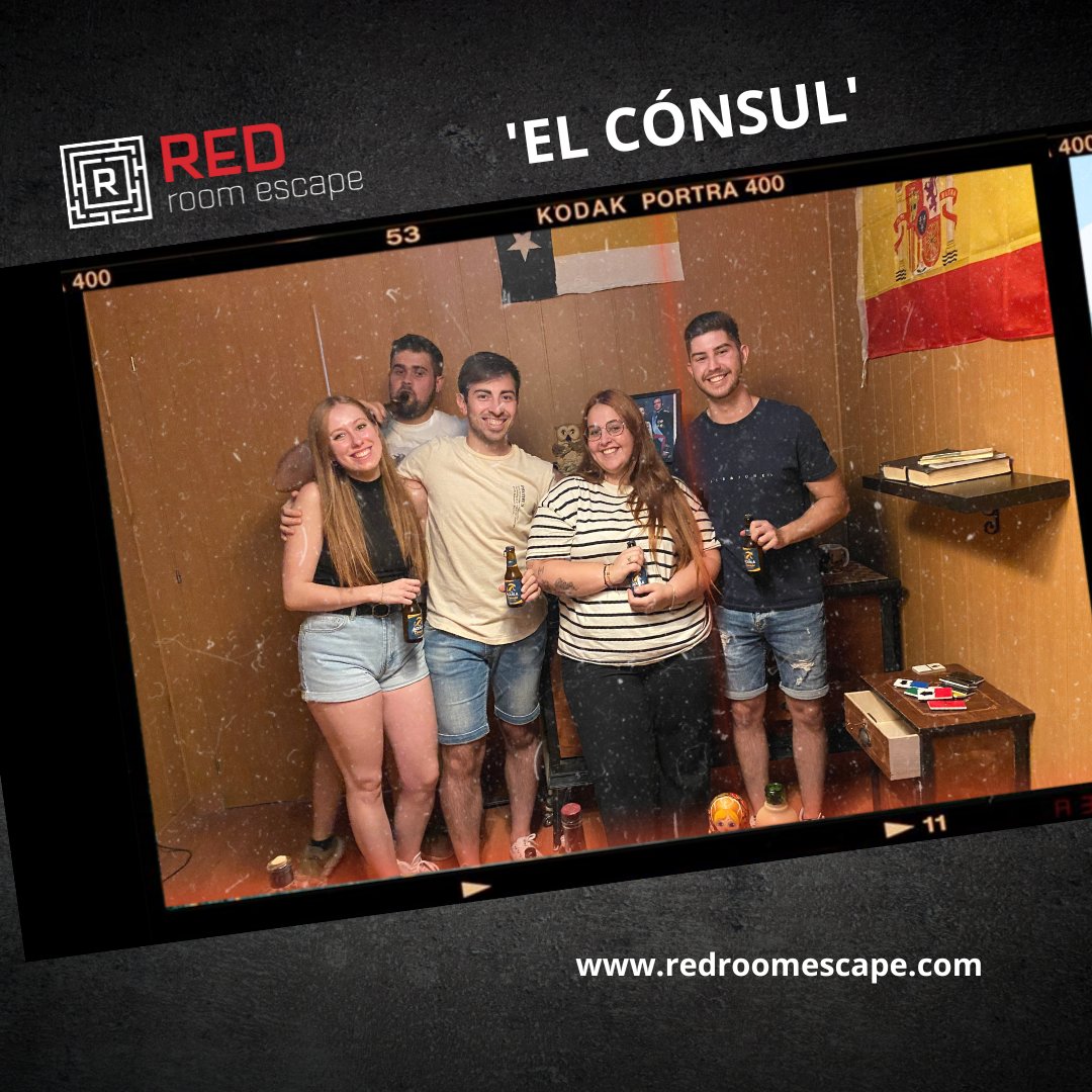 🤗En familia, con amig@s, con @cervezaelaguila... Cada uno disfruta de Red #RoomEscape como quiere😉

Y tú, ¿Te animas? Haz tu reserva redroomescape.com/reservas/

#Scaperoom #Escaperoom #valladolid #ocio #ociovalladolid